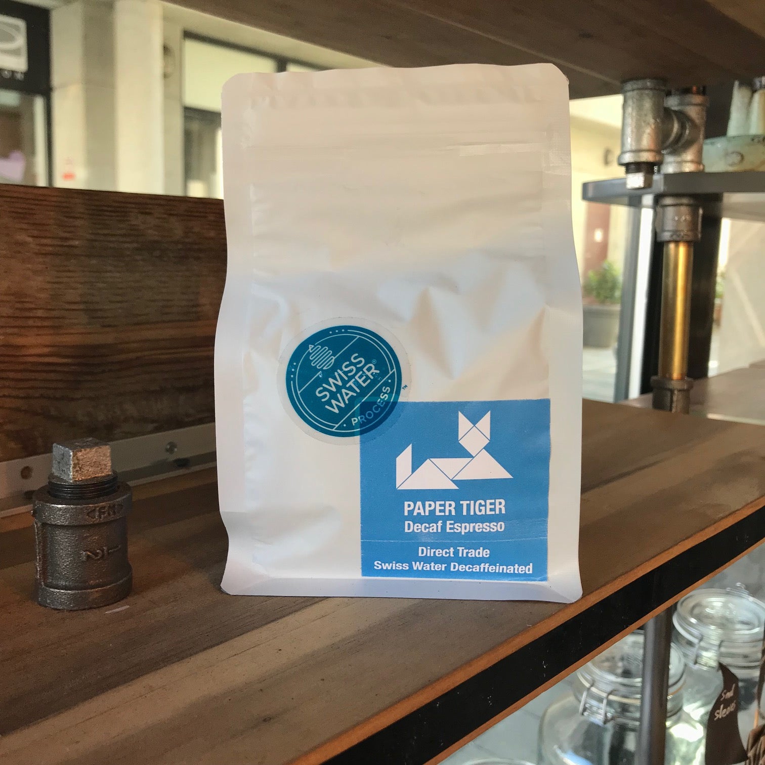 Paper Tiger {Swiss Water Decaf}, (250g) whole bean | My Site